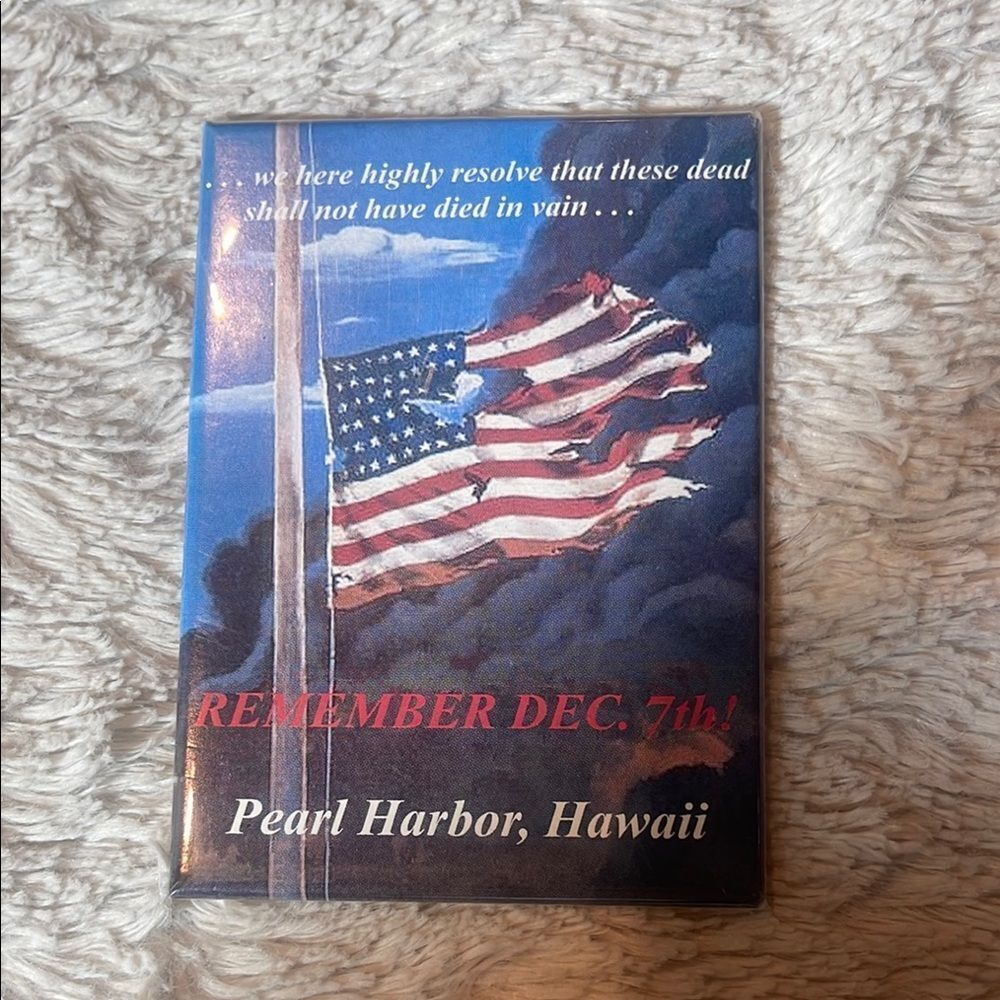 Pearl Harbor Hawaii Commemorative magnet